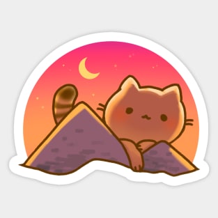 Giant Cat Pyramid Sticker